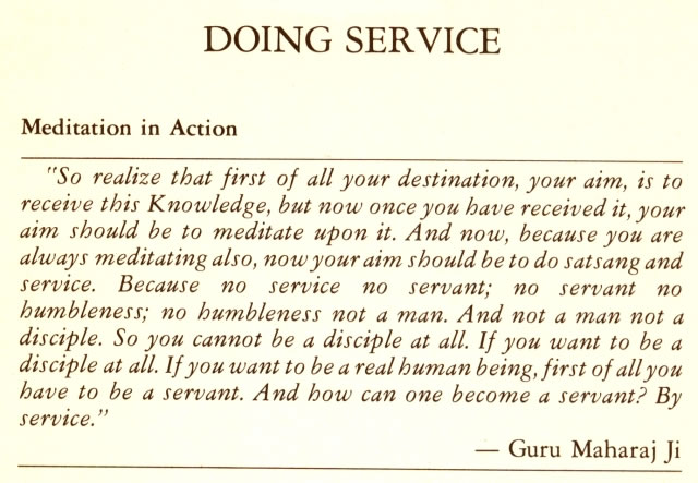 image of Maharaji agya speech